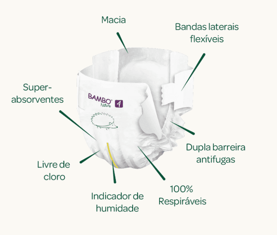 Fraldas Bambo Nature
